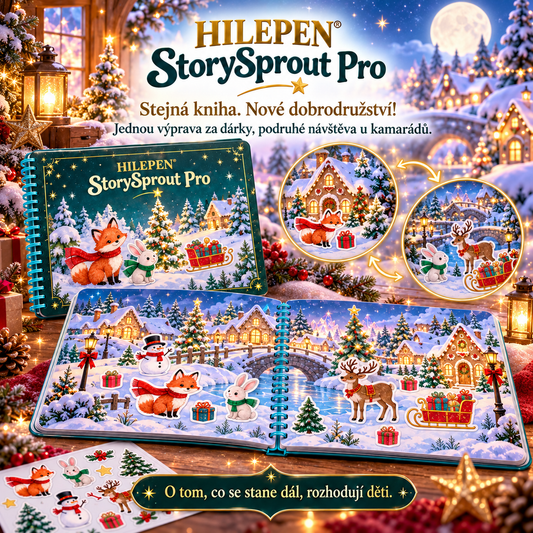 📚✨ GEEDFLY® StorySprout Pro Kniha s opakovaně použitelnými samolepkami – Kreativní hračka pro děti s tematickými scénami a přemístitelnými samolepkami pro tvoření vlastních příběhů, rozvoj fantazie a zábavu doma i na cestách 🌟